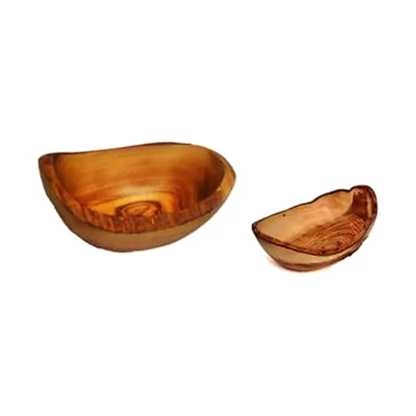Natural Fruit Basket in olive wood
