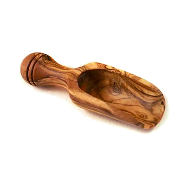 Scoop in olive wood