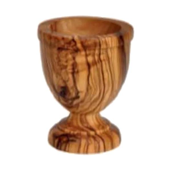 Egg Cup in olive wood