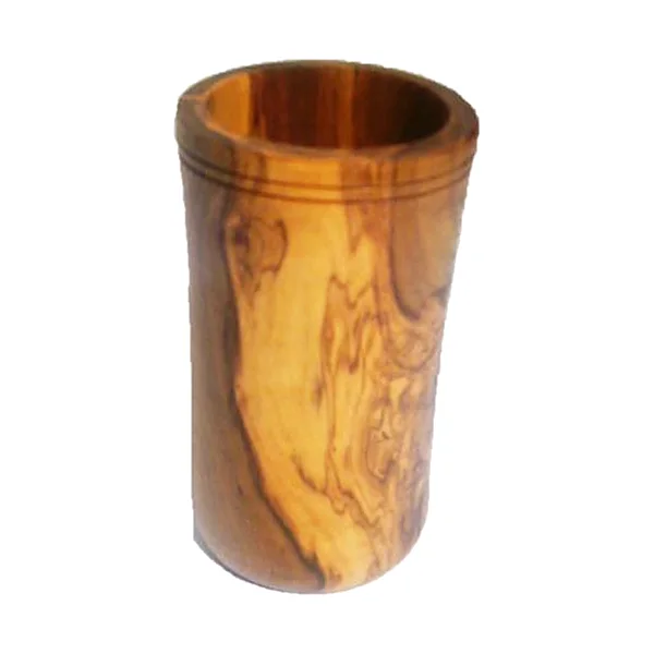 Utensil Holder in olive wood