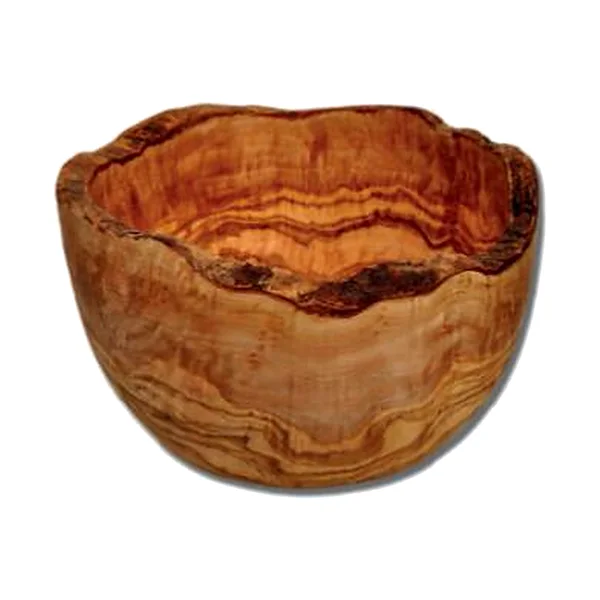 Rustic Bowl in olive wood