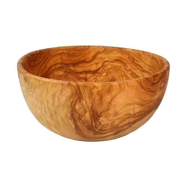 Round Bowl in olive wood
